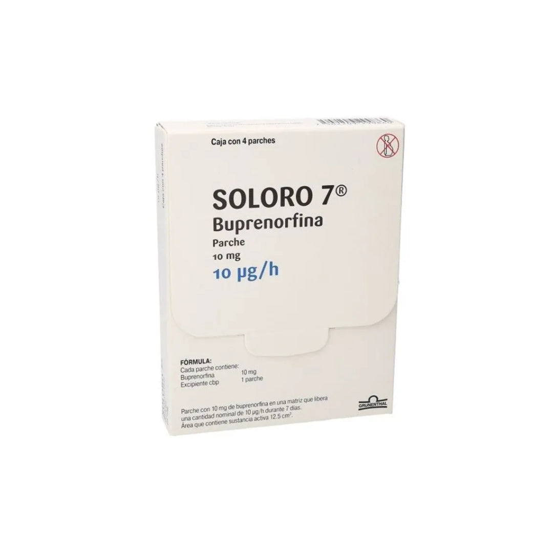 SOLORO 7 10 MG 4 PARCHES