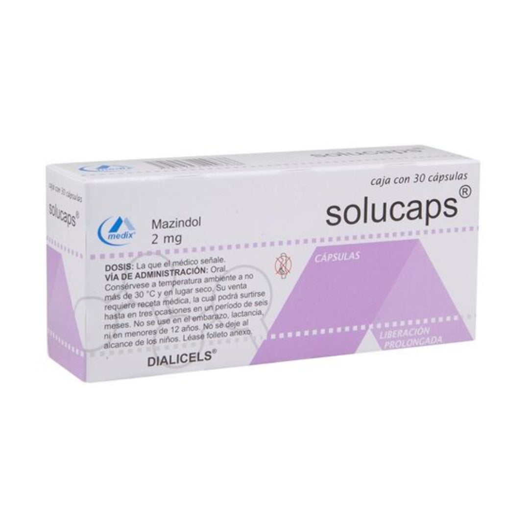 SOLUCAPS 2 MG 30 CÁPSULAS