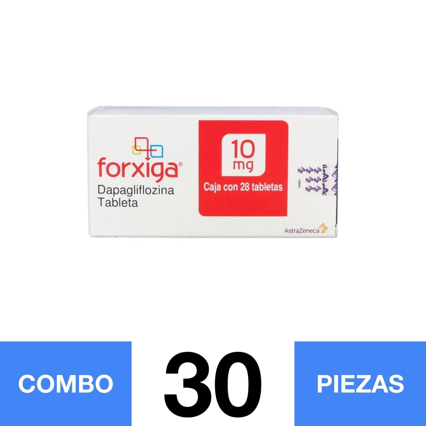 FORXIGA 28 TABS 10 MG. (COMBO 30 PZA)??