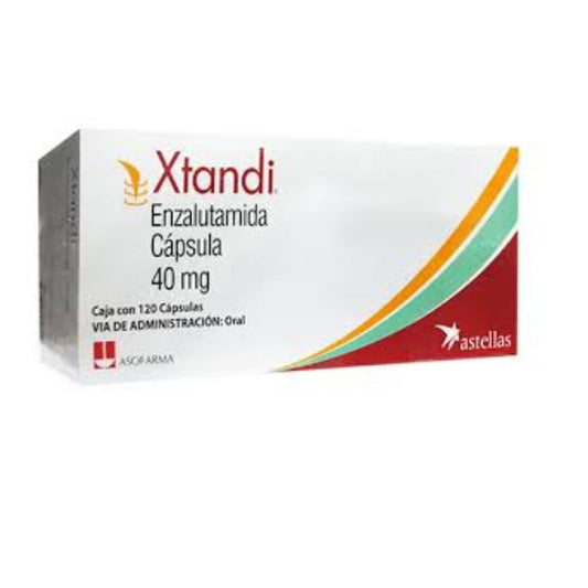 XTANDI. 120 CAPS. 40 MG.