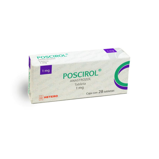 POSCIROL 1 MG 28 TABLETAS.