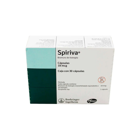 SPIRIVA 18 MCG DOSIF30 CÁPS