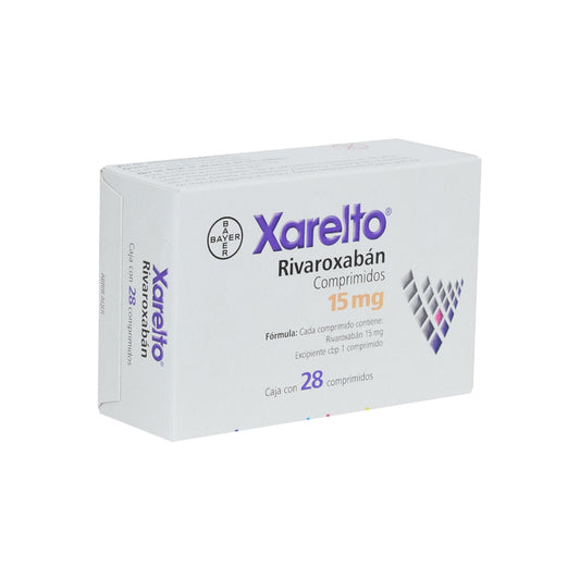 XARELTO 15 MG C/28 COMP.