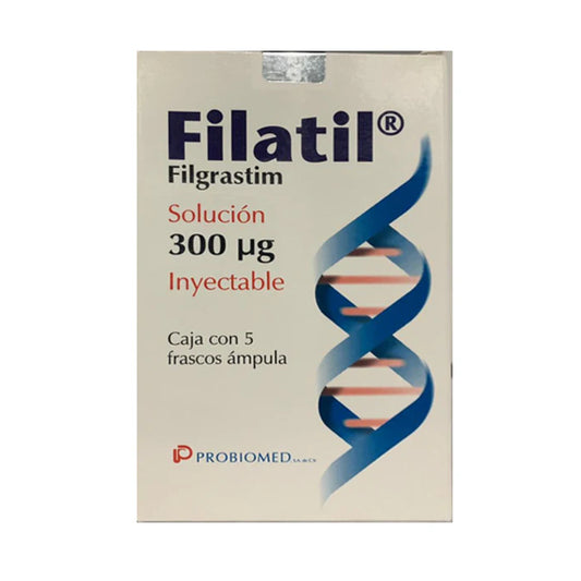 FILATIL 300MCG C/5 AMPULAS