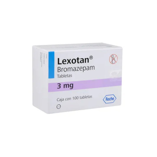 LEXOTAN 3 MG 100 TABLETAS