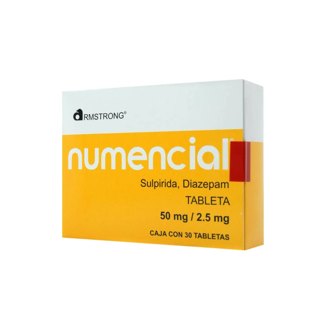 NUMENCIAL 50 / 2.5 MG 30 TABLETAS – REDIIS
